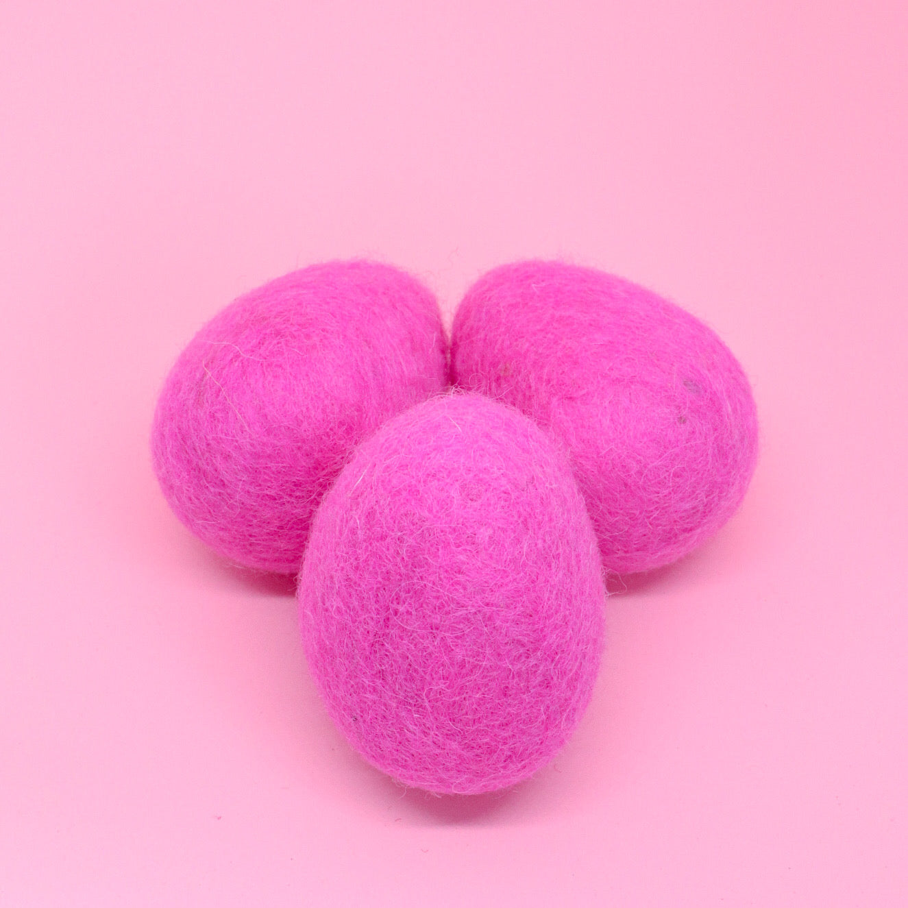 Felt Solid Coloured Easter Egg