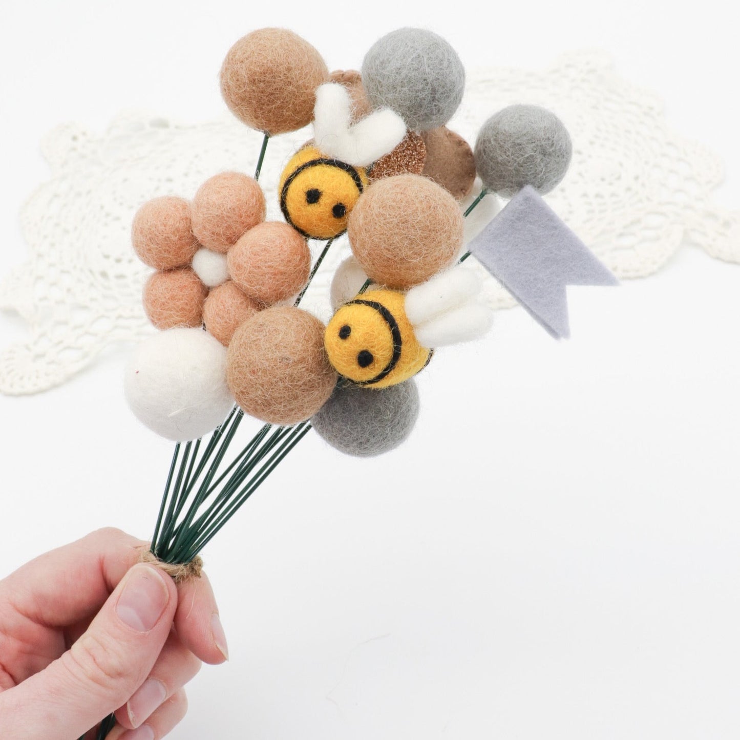 Felt Ball Bouquet