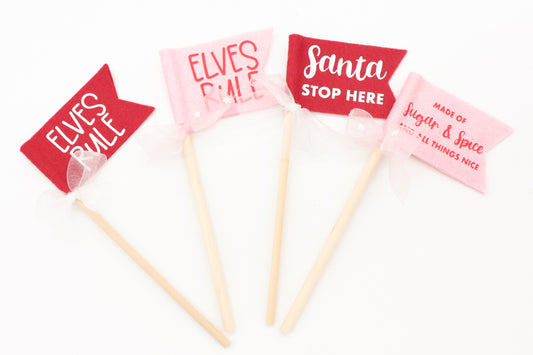 Fun Size Christmas Flags