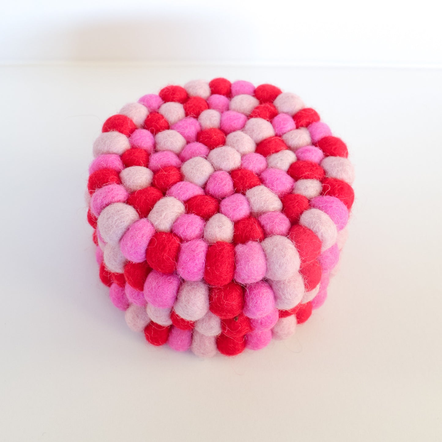Felt Ball Coasters - Set of 4