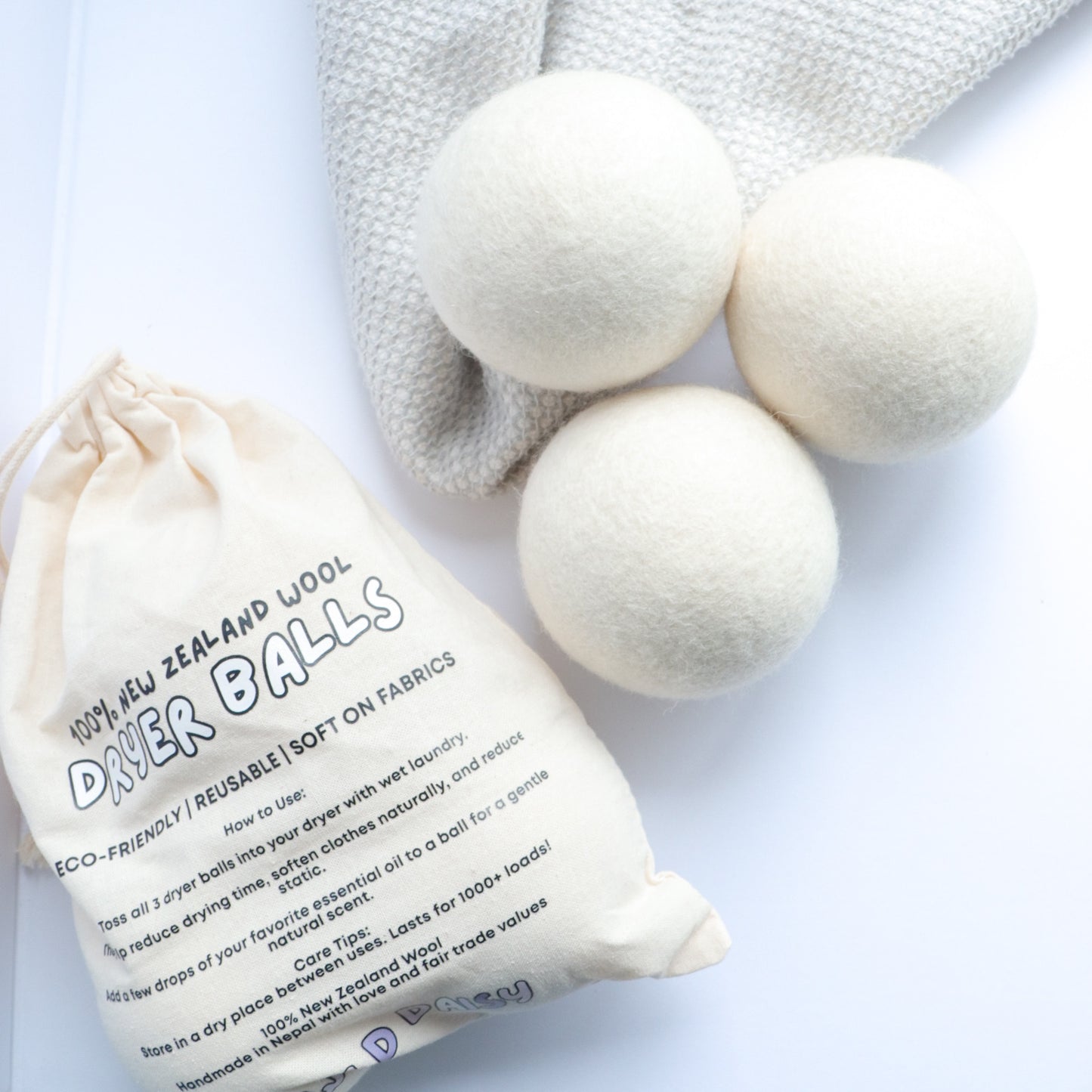 NZ Wool Dryer Balls