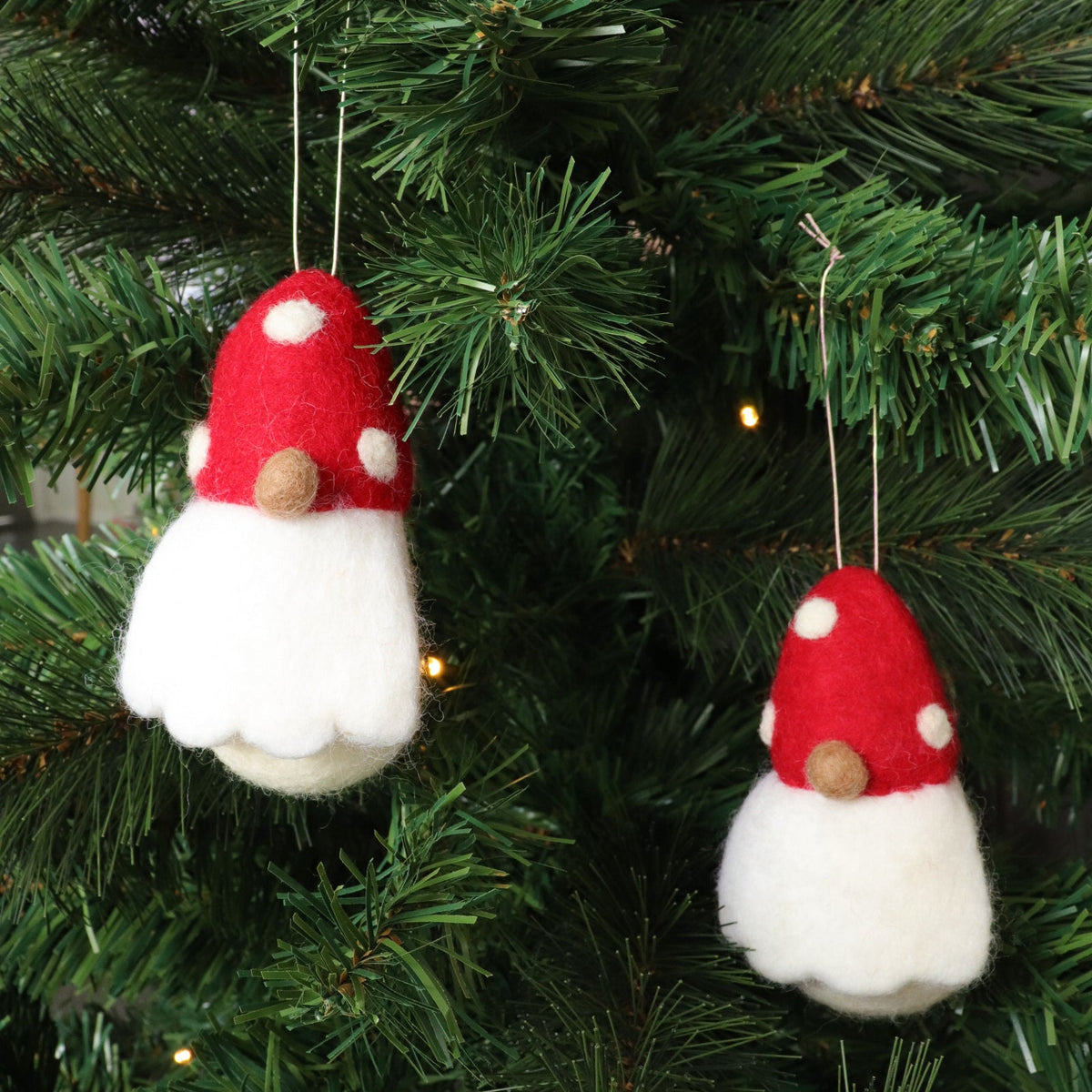 Felt Christmas Gnome Ornament