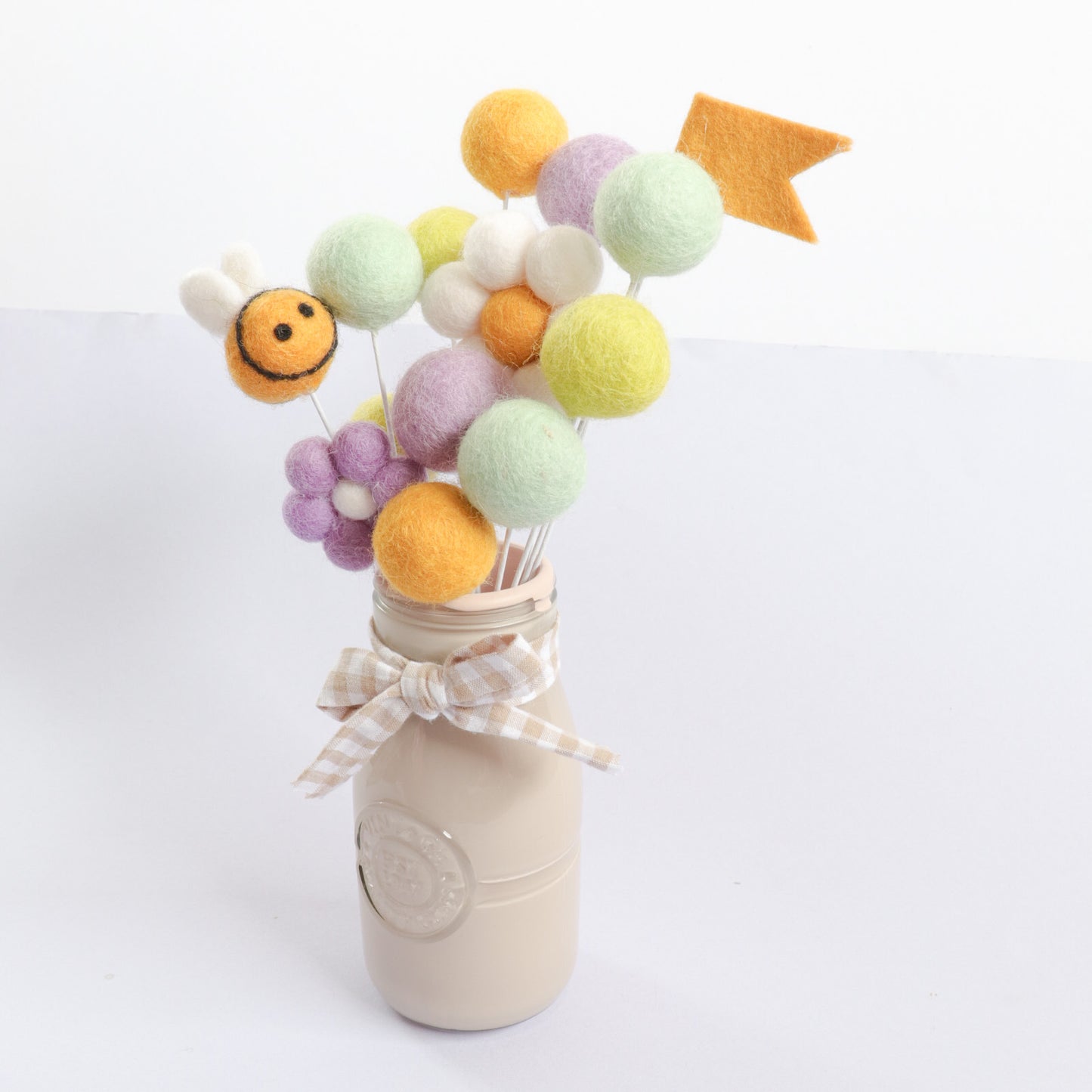 Felt Ball Bouquet