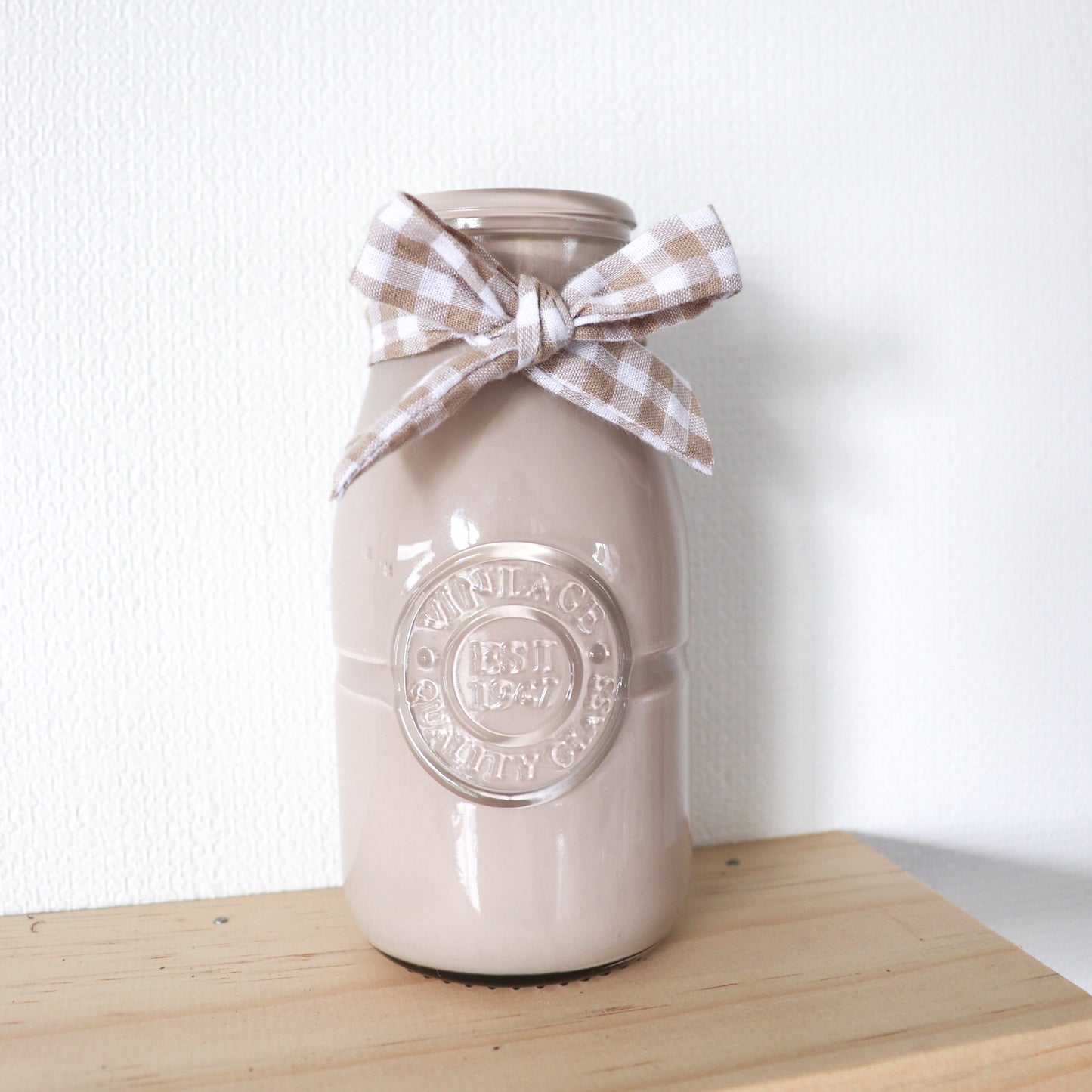 Mini Milk Bottle Vase